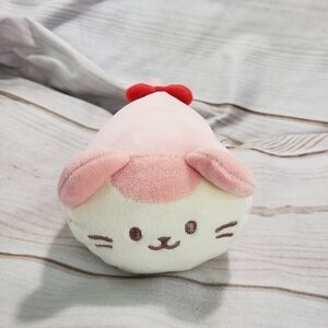 Anirollz Kittiroll Pink Cream Cat Plush Stuffed Toy Squish Coosy 5 Inch 2021